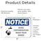 Signmission Safety Culture Sign, 5 in Width, Vinyl Decal, Rectangle OS-2PACK-NS-D-35-L-15290 - alternate 5